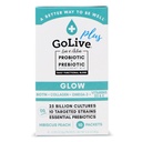 GoLive Probiootit & Prebiootit naisille ja miehille Glow for Beauty, Sokeriton Synbiootti Powder. +25 Bllion PMYs; 10 Kliininen kanta terveelle, Immunomy & Dgestive Health, 10 Luku (Pakkaus 1)