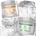 Turkesterone & Tongkat Ali Real Lab-varmennettu Sulforaphane Supplement, Ajuga Turkestanica Per Serving Incress Stamina - (60 kapselia)
