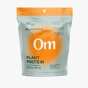 OM MUSHROOM SUPERFOOD Master Blend Plant-Based Protein Powder (Resealable Bag (16 Servings), Unmarioused Protein)
