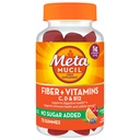Metamucil Fiber Suplent 72 Gummies, Fiber + Vitamiineja C,D & B12 ei sokeria Lisätty, Tuki Ruoansulatus parantaa + Tuki Immuuniterveys, Citrus Berry Flavor.