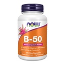 NYT ravintolisät, B-50 mg-vitamiini, energiantuotanto*, Hermosto*, 100 kasviskapselia