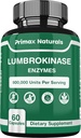 Lumbrokinaasi Supplement - Lumbrokinaasi 40 mg per annos (Max Activity - 800 000 yksikköä) Lumbrokinaasi Entsyymit täydentää (Similar to Nattokinaasi) Ei GMO, soijaton, Gluteeniton (60 kapselia)