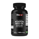 Kylmäpuristettu kurpitsa siemenöljy 3000 mg per tarjoilu - 180 Softgels - Ei-GMO & Gluteeniton