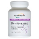 TRANSFORMATION GENESIS HYVÄN TERVEYDEN Entsyymit JulkaisuZyme Blend täydentää luonnon yrtit, Advanced digestiivinen tuki Formula Proteaasi, auttaa Break Down proteiinit, kasvipohjaiset entsyymit, 100