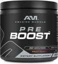Amazing Muscle Pre Boost ... 30 Tarjoilut ... 324 Gram...