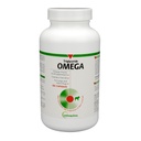 Vetoquinol Triglyseridi Omega 3 täydennysosa suurille koirille, koiran kalaöljyä täydentää EPA ja DHA, edistää ihoa, takki, joint, ja immuuni terveys, Omega 3 kalaöljy koirille 60lbs tai enemmän, 60ct