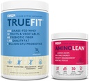 RSP NUTRITION AminoLean Pre Treout Energy (Fruit Punch 30 Servings) kanssa TrueFit Protein Powder (Vanilla 2 LB)