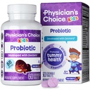 Lääkärin valinta Probiootit lapsille - 7 Diverse kannat, Organic Prebiootit, Vitamiinit & Minerals - Kliinisesti tutkittu L. Rhamnosus - Immunomy & Dgestive Support - Ei sokeria tai keinotekoisia väriaineita - 60ct