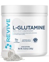 Revive Gut L-Glutamiini Powder MD - Lihasten Recovery & Immunomy System Booster aikuisille - Edistää Ruoansulatuselimistön ja vähentää lihasten jäykkyyttä - Immuniteetti ja ruoansulatus Vegaani Pure L Glutamiini täydentää