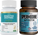 800mg Miesten ja naisten digestiiviset entsyymit + spermidiini- ja fisetiinilisä - 20 mg 98% spermidiini 3HCL