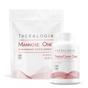 Theralogix TheraCran One + Mannose One Bundle, 90 Count & 7,05 Ounce (paketti 2)