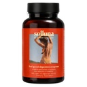 Solluna: Kimberly Snyder Dgestive Enzymes Lipaasi, Amylaasi, Proteaasi, alfa-galaktosidaasi, Ruoansulatuskanavan sellulaasia, ravinneabsorptiota, vatsakipua, kaasua ja turvotusta (90CT) Vegaania ja muita kuin muuntogeenisiä organismeja