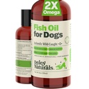 Deley Naturals Dog Fish Oil islantilainen 2X Omega - koiran kutina ihon Relief Omega 3 6 9 allergies, takki & sydän - Omega 3 Fish Oil for Dogs ihon ärtyminen - 4oz Omega Oil for Dogs Made in USA
