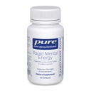 Puhdasta Kapseleita Nopea mielen energia - Vegaani muisti täydentää tukea aivojen terveys - Ginkgo Biloba Extract, Alpinia Galanga & American Ginseng Extract - ei-GMO & Gluteeniton - 30 kapselia