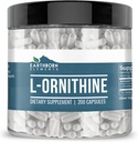 Maassa syntyneet elementit (200 kapselia L-Ornitiini HCl, Aminohappo, proteiinisynteesi