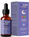 TruHeight Kids Nukkua Tincture Ages 2+ (Watermelon Flavor) - Vauvat, Toddlers & Kids Natural Uni Aid - Vauva, Toddler, Lapsi Melatoniini 2 vuotta vanha+ - B6-vitamiini, Riboflaviini, Sinkki, Kupari, Sitruuna Balm