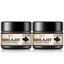Shilajit Pure Himalayan Organic Shilajit Hartin - 600 mg Maksimaalinen Potenssi Natural Organic Shilajit Hartin kanssa 85+ Trace Minerals & Fulvic Acid for Energy, Immunosupport, 30 Grams (2 Pack)
