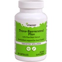 Vitacost Trans-Resveratrol Plus -- 60 kasvissyöjäkapselia