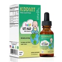Kiddivit Vauvan A-vitamiinia ja D-vitamiinia sisältäviä nestepisaroita, joissa on E-vitamiinia.