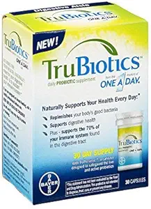 TruBiotics Daily Probiotics, 30 kapselia - gluteeniton, soijaton digestiivinen + immuuniterveyden tuki täydentää miesten ja naisten (paketti 6)