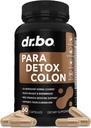 Colon Cleanse Pillerit Body Detox - Intestinal Guard Cleanser vatsa - Natural Weight Flush Cleaner Supplement Complex, Naiset Miehet Lapset, Kasviperäisten Wormwood Black Walnut Clove - Gut Loss Health Kapselit
