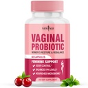 UUSI AGE emätin Probiootit naisille prebiootteja, karpalouute, ja Lactobacillus Probiootti Blend, tukee terve pH tasapaino, Odor Control, emätin Flora - 60 kapselia