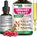 Cat & Dog Natural UTI Lääketiede ja virtsatieinfektio Hoito karpalo - Munuaiset + virtsarakon tuki täydentää - Paras ehkäisy virtsan inkontinenssi & virtsarakkokivet - Lemmikkieläinten munuaisten terveys