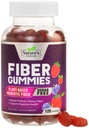 Kuitu Gummies aikuisille, Sokeriton päivittäin 4g Gummy Fiber Supplement, Prebiootti Gummy Digestive Health Support - Kasvi perustuu liukas purukumia, Prebiootit tukee Säännöllisyys ja digestio - 120 Gummies