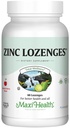 Maxi-Health Sinkki Lozenges - Sinkki Citraatti 10 mg - C-vitamiini - Cherry Flavor - 60 purutablettia - Kosher