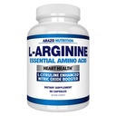Aratso Nutrition Premium L Arginiini - 1340 mg Typpioksidi Booster L-Citrullline & Essential Aminohappoja lihasten kasvua ja energiaa - Tehokas NO Booster harjoitella Pidempi ja kovempi 60 kapselia