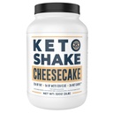 Cheesecake Keto Ateriankorvike Shake [2 lbs] - Low Carb Protein Powder Shake Mix, High Fat with MCTs, Collagen Peptides ja Real USA Cream Cheese