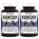 FarmHaven Magnesium Glycinate & Malate Complex w/ Vitamin D3, 100% kelated for Max Imeytyminen - luun terveys, hermot, lihakset, 240 kapselia, 120 päivää