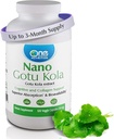 One Planet Nutrition Nano Gotu Kola 250 mg Kasviskapselit (120 tarjoilua), Gotu Kola Extract, Nano tehostetulle imeytymiselle, parantaa aivojen toimintaa ja kollageenisynteesiä, ei-GMO, Vegaani, Gluteenittomat