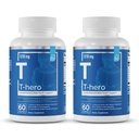 Essential Elements T-Hero - Päivittäinen testosteroni tuki miehille - Edistää Vitality & Drive - Ashwagandha, Shilajit, Boron, DIM - 60 Count - 30 Servings (2-Pack)