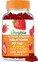 Elävä Melatoniini 20 mg Gummies ... Great Maukasta unilääkettä aikuisille...............