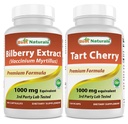 Best Naturals Mustikkauute 1000 mg & Tart Cherry Extract 1000 mg