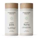 Stonehenge Health Dynamic Joint & Dynamic Nerve Bundle Lisäravinteet Tuki: Joint Discomfort, Jännitys, Tuki Mukavuus, Tingling, Numberness, Polttaminen, Yhteinen terveys