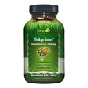 Irwin Naturals Ginkgo Smart Powerful Nootropic Brain Booster - Tukee maksimaalista muistia, keskittymistä ja henkistä selkeyttä DMAE:n, Clubmossin, koliinin ja asetyyliakrylaatti L-karnitiini - 60 nestemäistä Softgelia