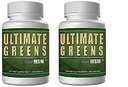 Daily Health, Ultimate Greens MSM 360 kapselia, 1925mg Vegan Friendly koko ruoka Superfood Superfood Supplement Non GMO Gluteenittomat Alkalizing ravintoaineet 2 kuukautta