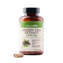 NatureWise Green Tea Extract Kapselit 1000 mg - 50% EGCG & 98% Polyfenolit - Extra Strength Green Tea Pillerit - Antioksidantit Heart Health & Energy - Vegan, ei-GMO - 60 Count[30-päivä tarjonta]