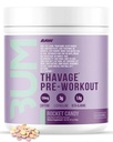 RAW Pre Treenout Powder, Thagge (Rocket Candy) - Chris Bumstead Sports Nutrition Supplement for Men & Women - CbumPreseworkout for workout, Hydration, Mental Focus & Energy - 40 Servings