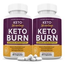 Justified Laboratories (2 pakkaus Keto Advantage Keto Burn pillereitä 1275MG Uusi & Parannettu Formula sisältää Apple Sider Viinietikka Extra Virgin Olive Oil Powder Green Tea Leaf 120 kapselia