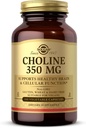 Solgar Choline 350 mg - 100 kasvikapselia - ei-GMO, Vegan, Kosher - 100 tarjoilua