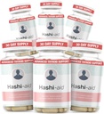 IBDAssistTM Hashi Aid Kilpirauhastuki naisille ja miehille - Kilpirauhaslisä Hashimoton tautiin ja kilpirauhasen vajaatoimintaan* - Ashwagandha, seleeni, sinkki, olennaiset vitamiinit & enemmän - 30 kapselia (6 pakkaus)
