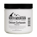 North Mountain Supply Food Grade Kalsiumkarbonaatti - 1 punta Jar