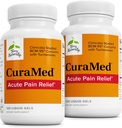 Terry Luonnollisesti CuraMed Akuutti kivunlievitys - täydentää BCM-95 Curcumin & BOS-10 Boswellia - Black Seesam Seed Oil Tukemista Satunnaisten Epämukavuuden - 120 Liquid Gels (paketti 2)