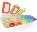 BEXEEN Viikoittain Lääkkeet Pill Järjestäjä vedenpitävä 7 päivän suuri pilleri Laatikko Päivittäinen pilleri tapauksessa Söpö vitamiini Organizer Kannettava pilleri Container Matka pillereitä Holder XL täydentää Lääkkeet Jakaja Yksi päivässä