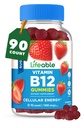 Elinkelpoinen sokeriton B12-vitamiini Gummies ... 1000 mcg... Suuri maistaminen B12-vitamiinit Gummies...Energia, mieliala ja aineenvaihdunta Tuki B 12-vitamiini Gummies miesten, naisten, aikuisten 90 Gummies
