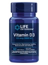 Life Extension D3 125 mikrog (5000 IU), Bone Health, Brain Performance, Immunomy System Support, Gluteeniton, ei-GMO, kerran päivässä, kahden kuukauden toimitus, 60 Softgels
