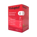 Vivioptal Active, 90 Softgels, Ginseng & Omega 3, Multivitamiini & Multimineral, Gluteeniton, Saksan kaava